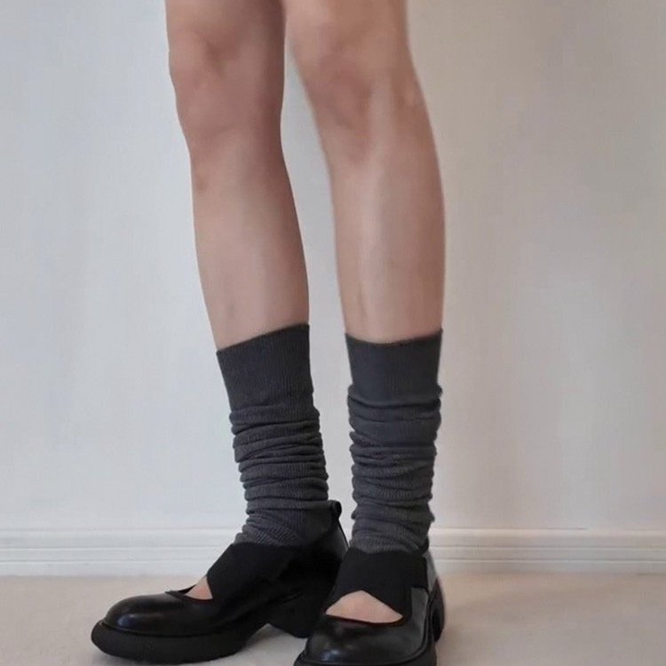 羊皮版~软底法式浅口单鞋女2025秋新款粗跟复古厚底增高玛丽珍鞋|undefined