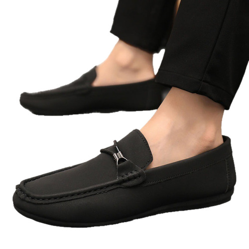 Casual shoes lazy shoes foot fashion one-step shoes for men trendy men's shoes foot pinto shoes for men casual versatile shoes