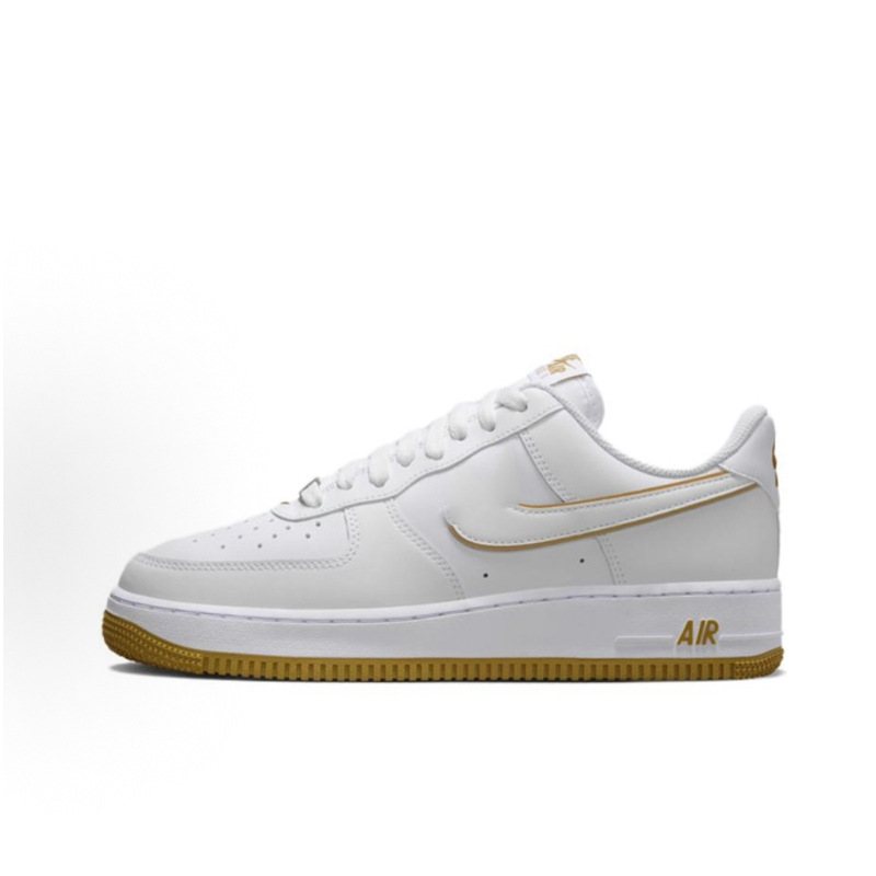 Zapatos Pitian AF1 Fuerza Aérea No. 1 zapatos blancos bajos, zapatos blancos casuales para hombres y mujeres. image 11