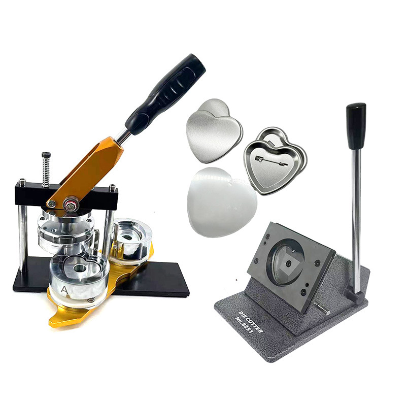 Máquina Manual Rotativa para Hacer Insignias Metal Rotativa para Fabricación de Insignias