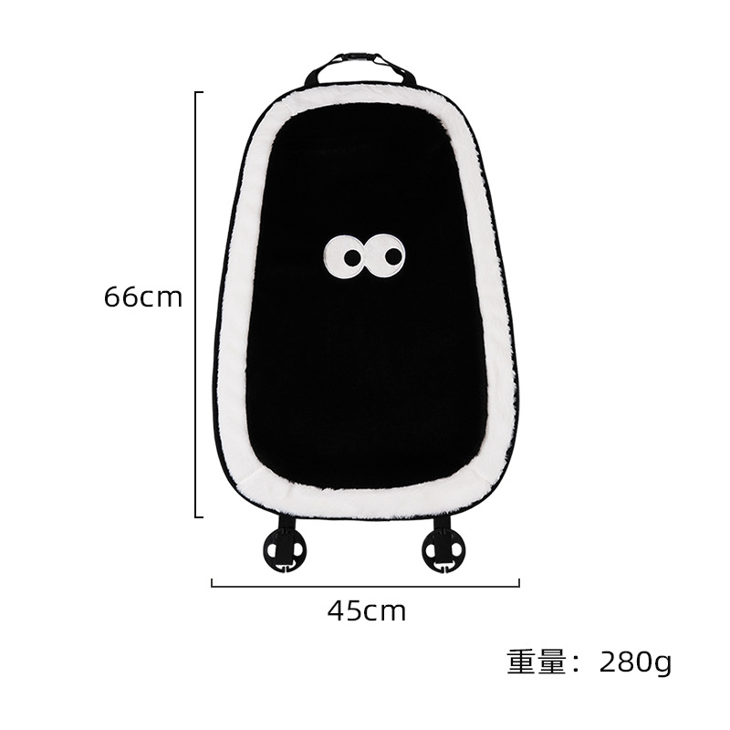 Car Seat Winter | Universal Wool pad - backrest-1-piece