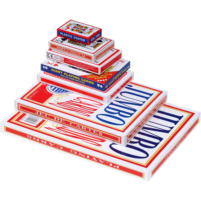 Big playing cards super large creative poker playing big cards 2 times 6 Times 9 times A4 Internet celebrity funny big poker