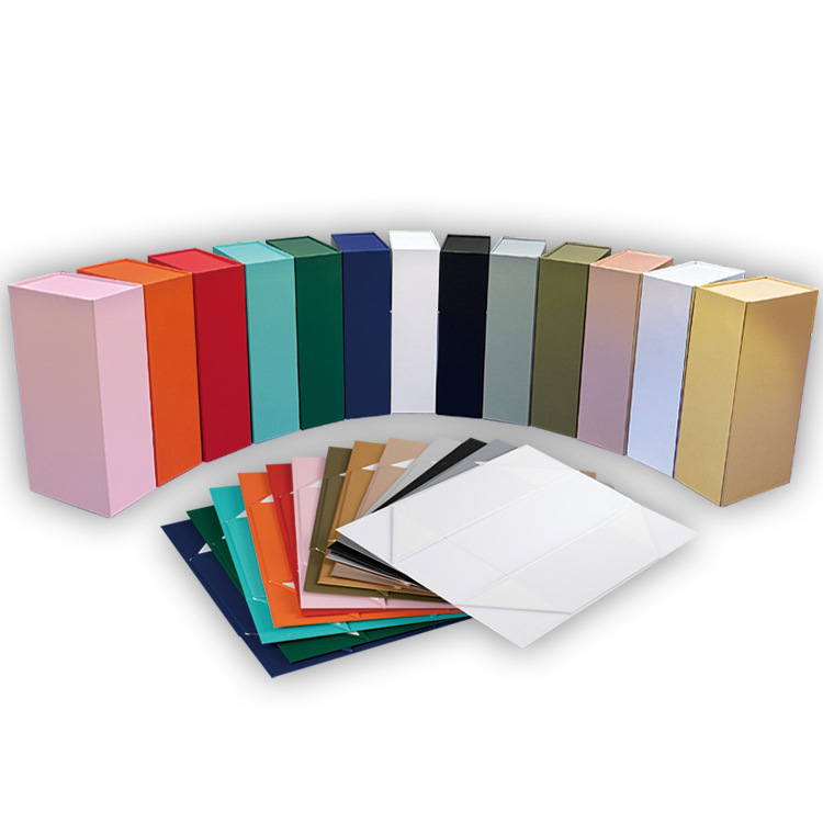 Caja de embalaje plegable multifuncional personalizada con captura magnética de color plegable para regalos image 6