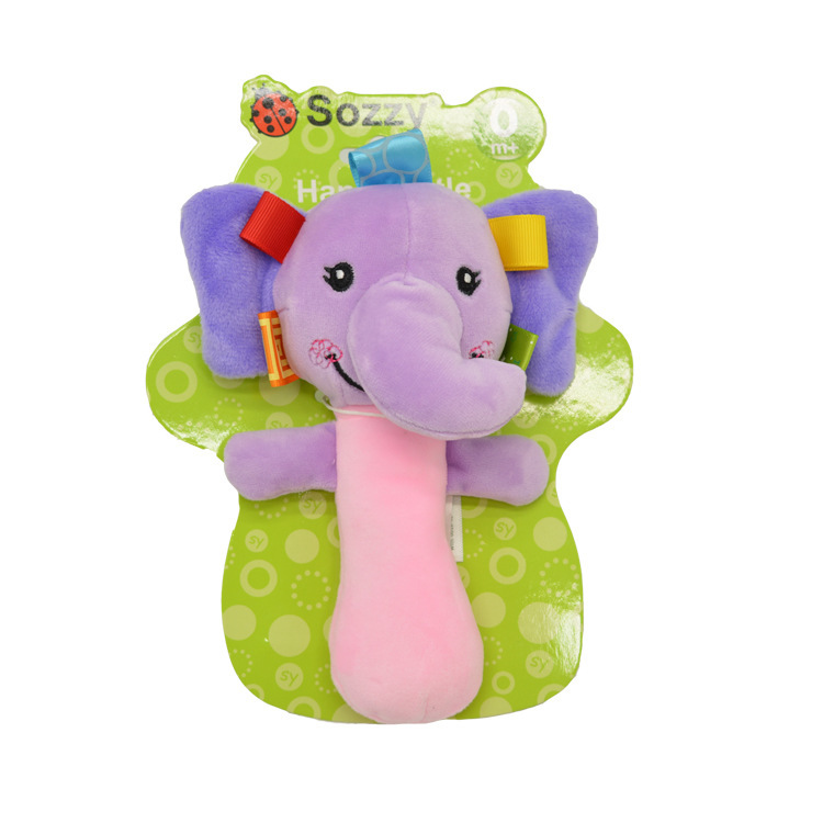 Palillo de mano elefante púrpura