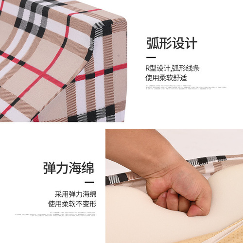 Enhanced sponge side support pad nursing backrest turning pillow body position pad anti-bed sore nursing turning pad triangular pad