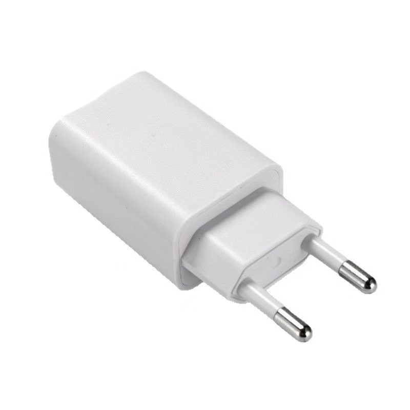 Cabeza de carga 5v1a Cabeza de carga de puerto USB con certificación CE europea Adecuado para pequeños electrodomésticos Adaptador de corriente Rice Android