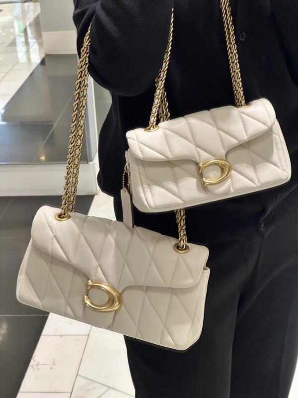 寇家の新型quilted tabby菱格羊皮チェーン酒神包小香風脇下シングル肩斜めバッグ|undefined