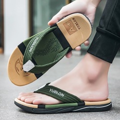 拖鞋男夏季外穿防滑防臭泰國夾腳休閒男士人字拖戶外越南沙灘涼鞋