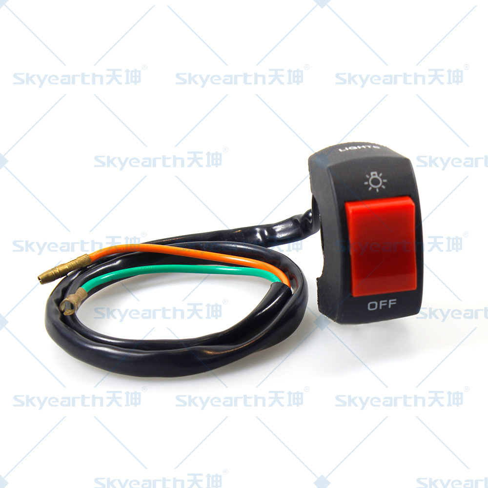 Interruptor de modificación de motocicleta directa de fábrica Interruptor general de modificación de motocicleta eléctrica / interruptor impermeable de automóvil