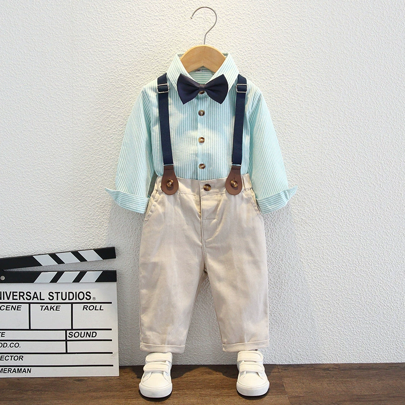 Children's summer dress, classic suit jacket for boys, overall, trousers, flower boy costume, special occasion clothing, British style