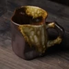 Irregular coffee cup-brown
