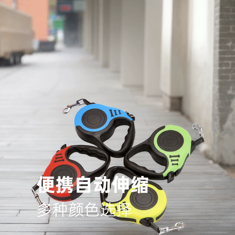 New pet supplies can be scalable automatic traction rope portable dog rope pet traction rope dog supplies