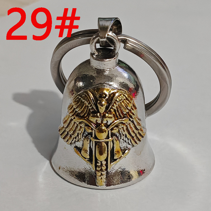 Europa y los Estados Unidos Amazon venta caliente campanas en el nuevo crucifijo retro exorcismo montar joyas colgante campanas