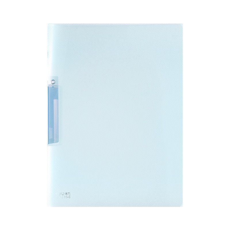 A4 rotativo pull-rod clip lateral de abrazadera de papel de prueba tipo abrazadera de archivo de archivos de oficina alumno hoja de vida transparente