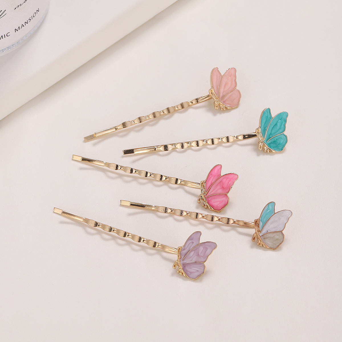 Sweet Butterfly Alloy Plating Hair Clip display picture 2