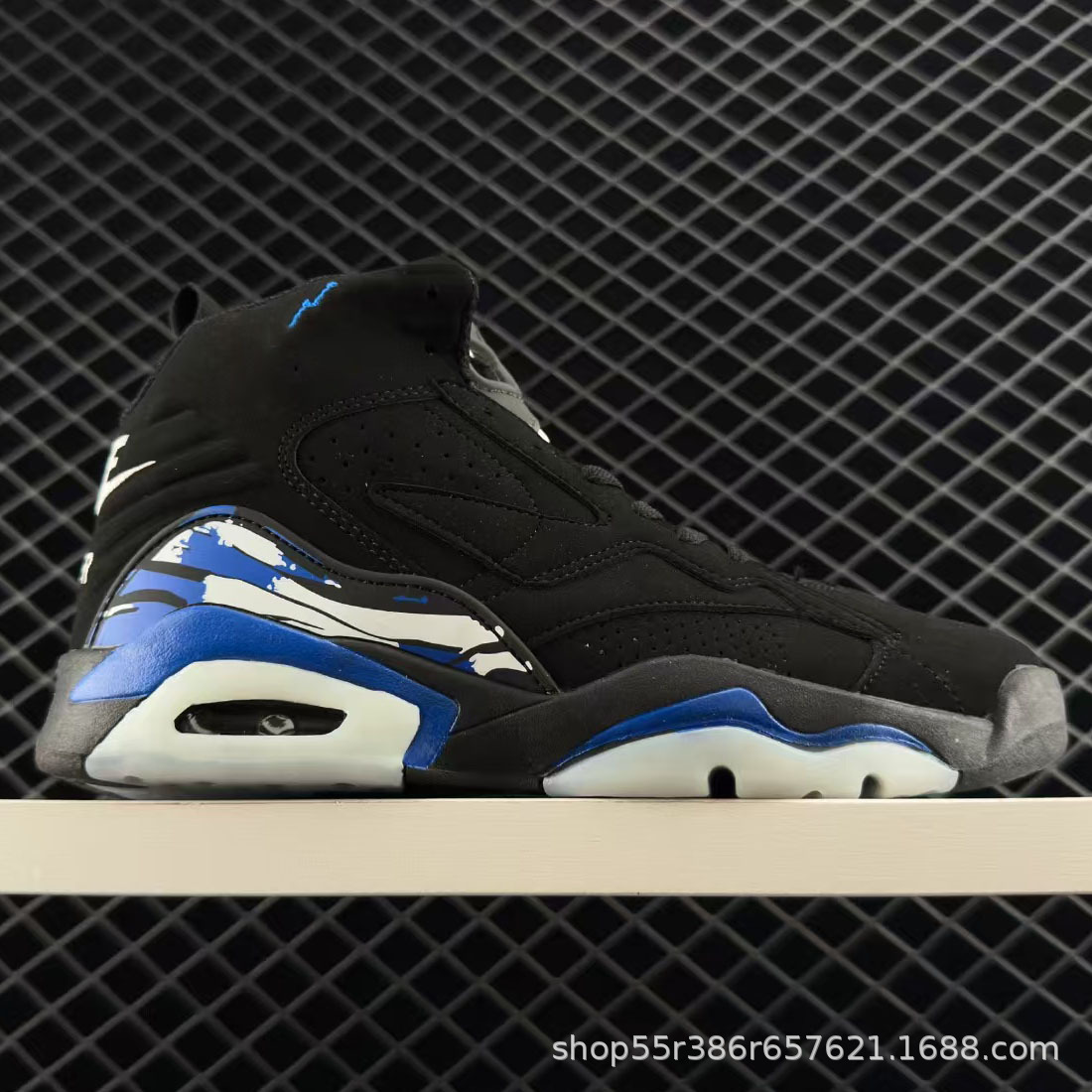 Comercio exterior puro original MJ tres zapatos de baloncesto antideslizantes resistentes al desgaste de combate real ligero amortiguador de moda para hombres y mujeres zapatos deportivos de aire