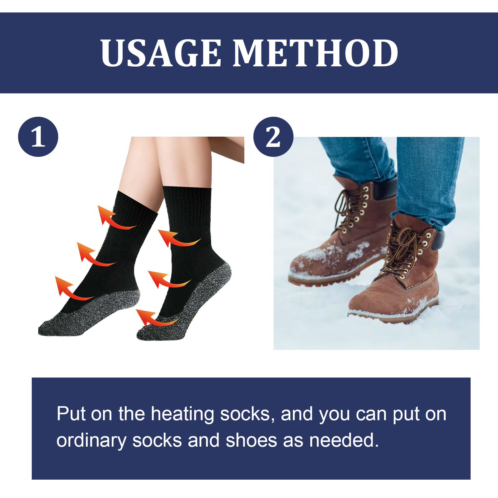 South Moon Heating Socks