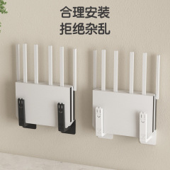 穴を開けないルータは棚を置いて壁の客間のセットトップボックスの壁掛け式の挿し込み式の光猫wifi無線の収納棚を掛けます。
