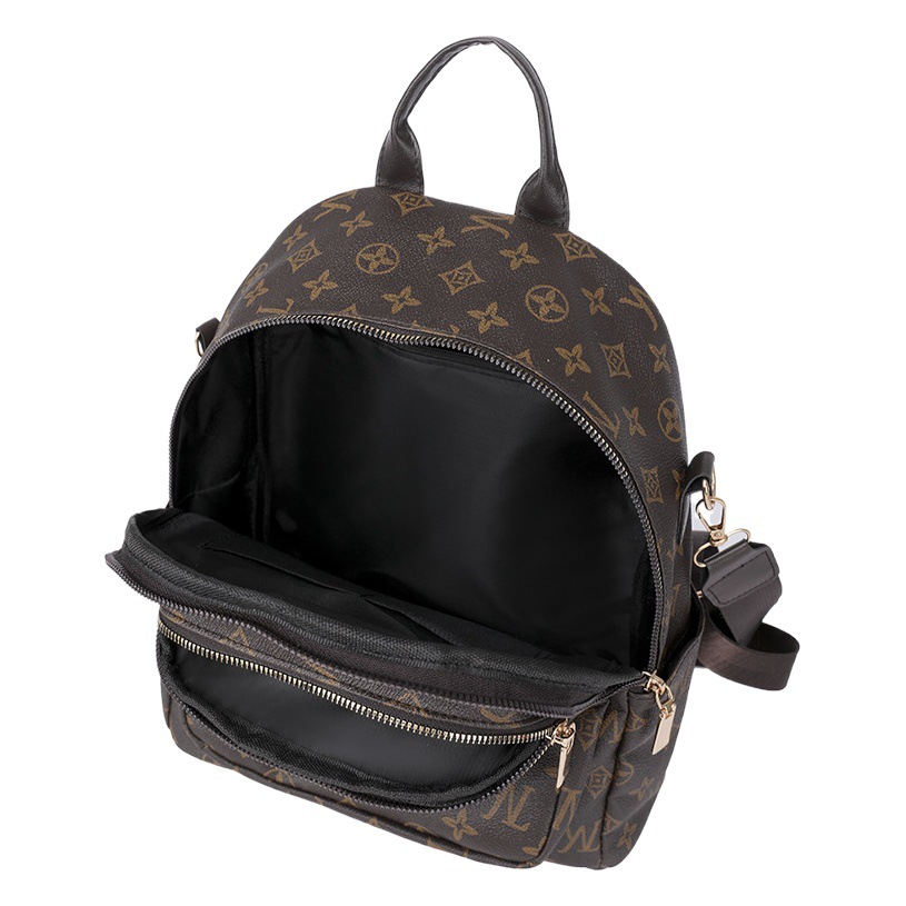 Louis Gust Mochila femenina 2025 presbiterio europeo y americano retro estilo occidental mochila de viaje para estudiantes de gran capacidad mochila escolar