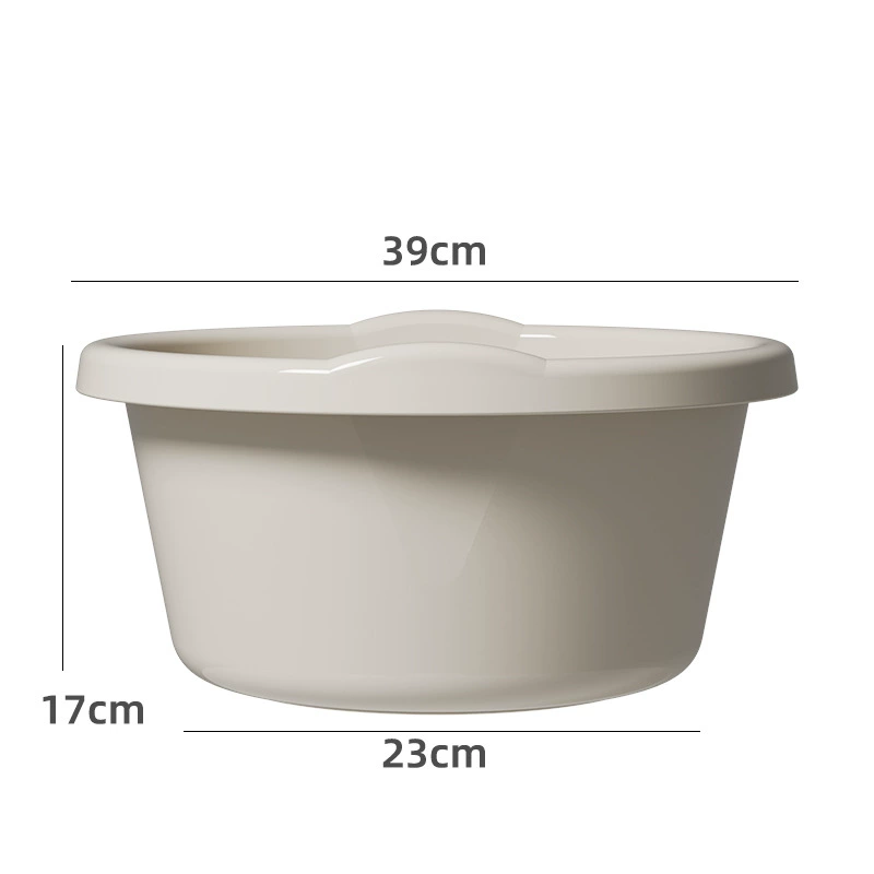 Plastic big washbasin for students for laundry, increased thickness