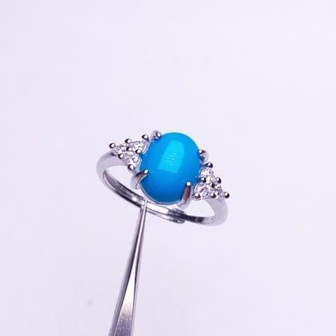 jz044 우아한 청록색 반지