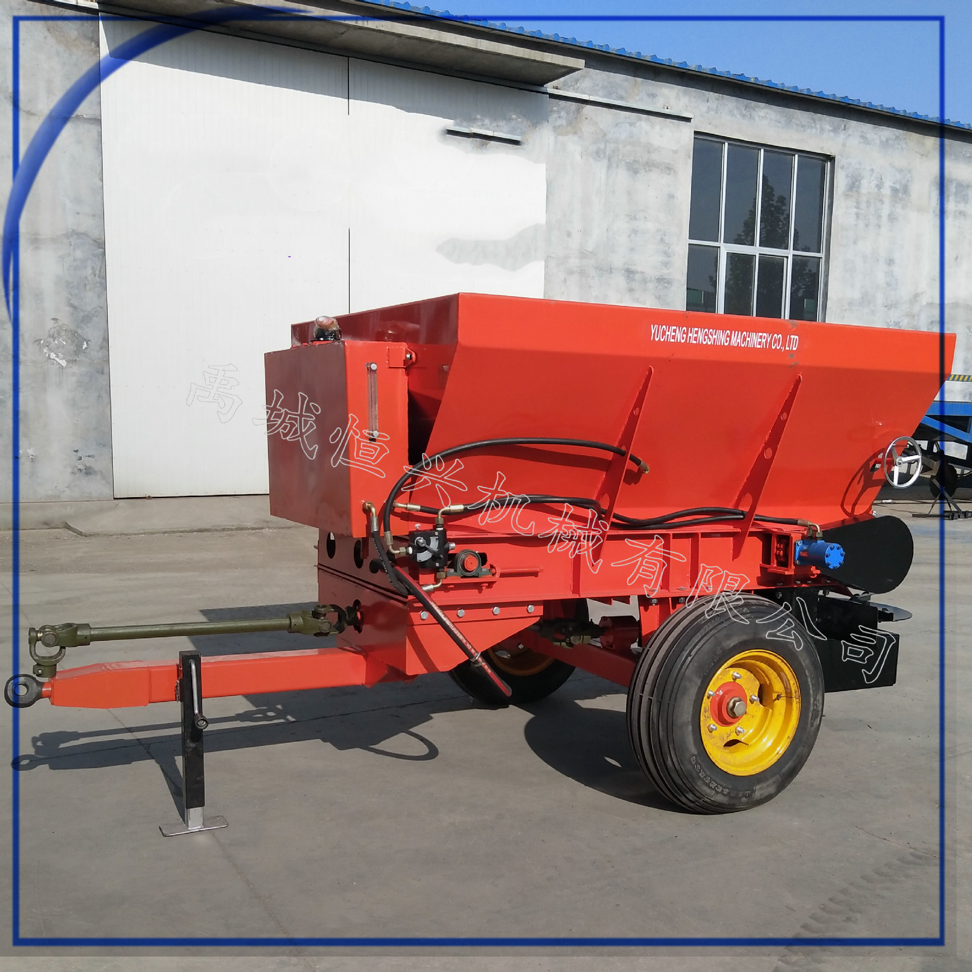 恒兴机械供应农用撒肥车 有机肥撒播机