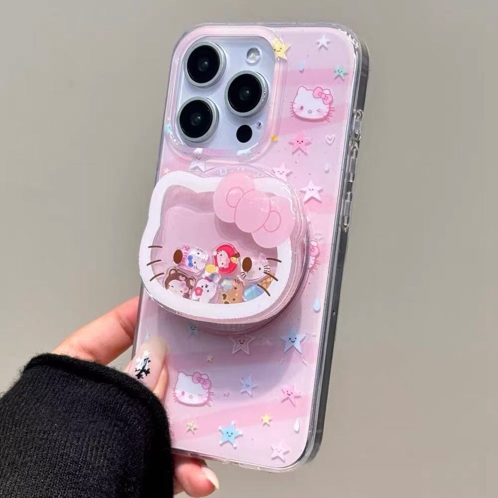 Dulce niña ins star kt para 16ProMax Shaking Music 15 Apple 14/13 funda para teléfono móvil iPhone15