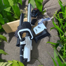 跨境锂电无线升级款电动绿篱机家用园林修枝剪绿化树叶园林篱笆剪