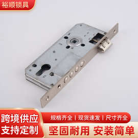 室内门锁老式房门分体锁家用通用型卧室门锁静音木门换锁锁体配件