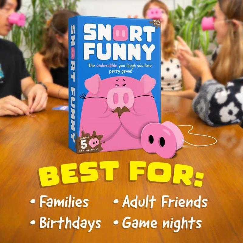 Игра для вечеринки The Oinkcredible You Laugh You Lose