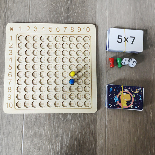 Amazon's best-selling 99 multiplication table children's early education puzzle nine-nine multiplication table primary school students' nine-nine multiplication board