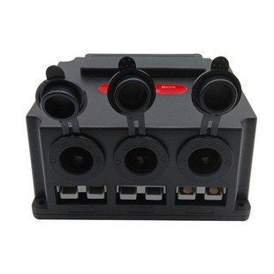 Mini Ande Power Control Box with 12V Power Supply Socket + Battery Switch + USB Charging