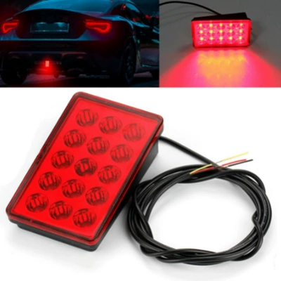 Avtomobil LED Pilot İşıq Arxa Dodaq Toqquşma Əleyhinə Xəbərdarlıq Flaş İşıq