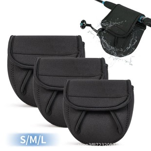 Fishing Reel Waterproof Bag Spinning Reel Fishing Wheel Lure Bag Fishing Reel Groove Wear-Resistant Lure Bag Fishing Line Fishing Gear Protective Cover