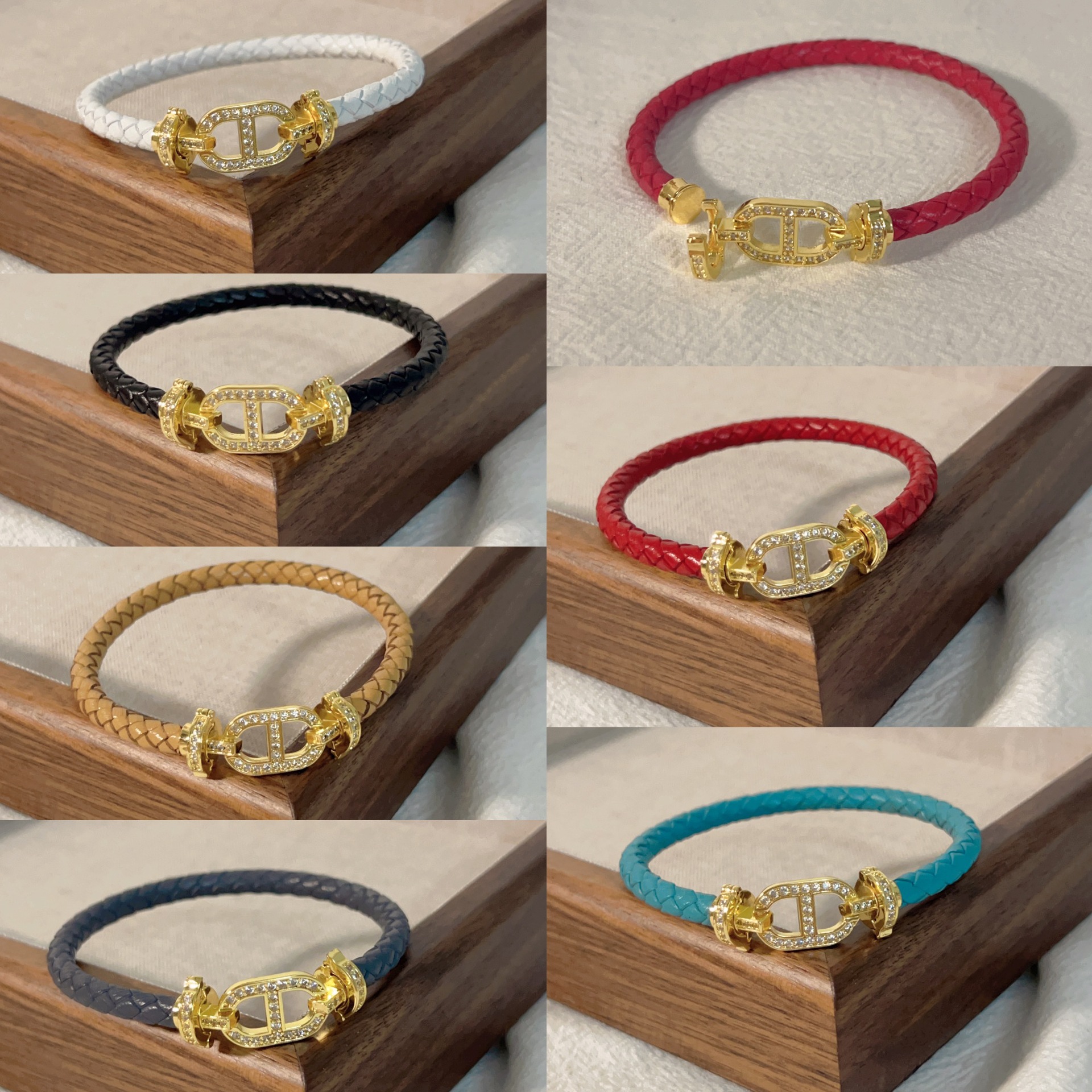 13g Weight 18K Gold Plated Plating Material Copper Pendant Material Rhinestones Inlay Material Bracelets Classification Leather Rope Chain Material No Chain Chain Type 1 Piece Quantity Casual, Daily Occasion Leather rope, Copper Material Geometric Pattern Unisex Gender Plating, Inlay Design Simple Style Style Leather Rope Copper No Chain 18K Gold Plated Plating Inlay Geometric Rhinestones Bracelets 无