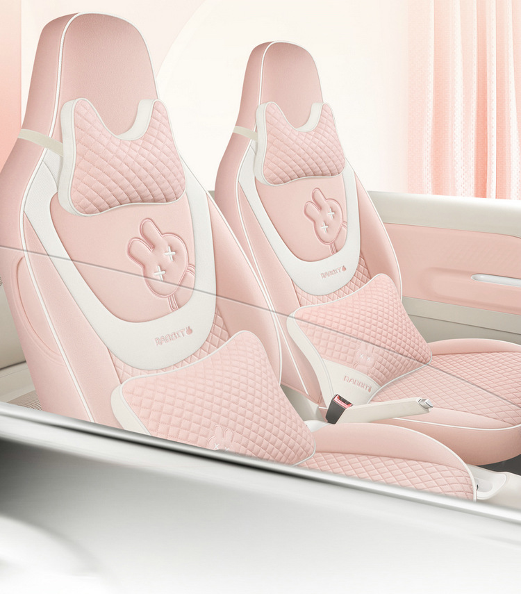 2024 special car is suitable for Wuling Bingguo cotton and linen car seat cushion four seasons breathable all-inclusive seat cover