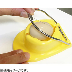 日本輸入卵切り神器多機能家庭用ステンレス卵皮卵松花卵すべて二枚切り器