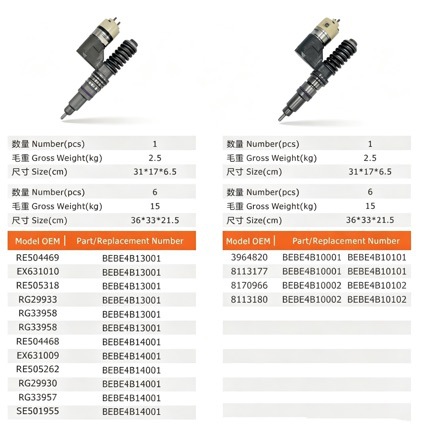 28342997 Common Rail Diesel Injector EMBR00002D OM651 Engine Nozzle