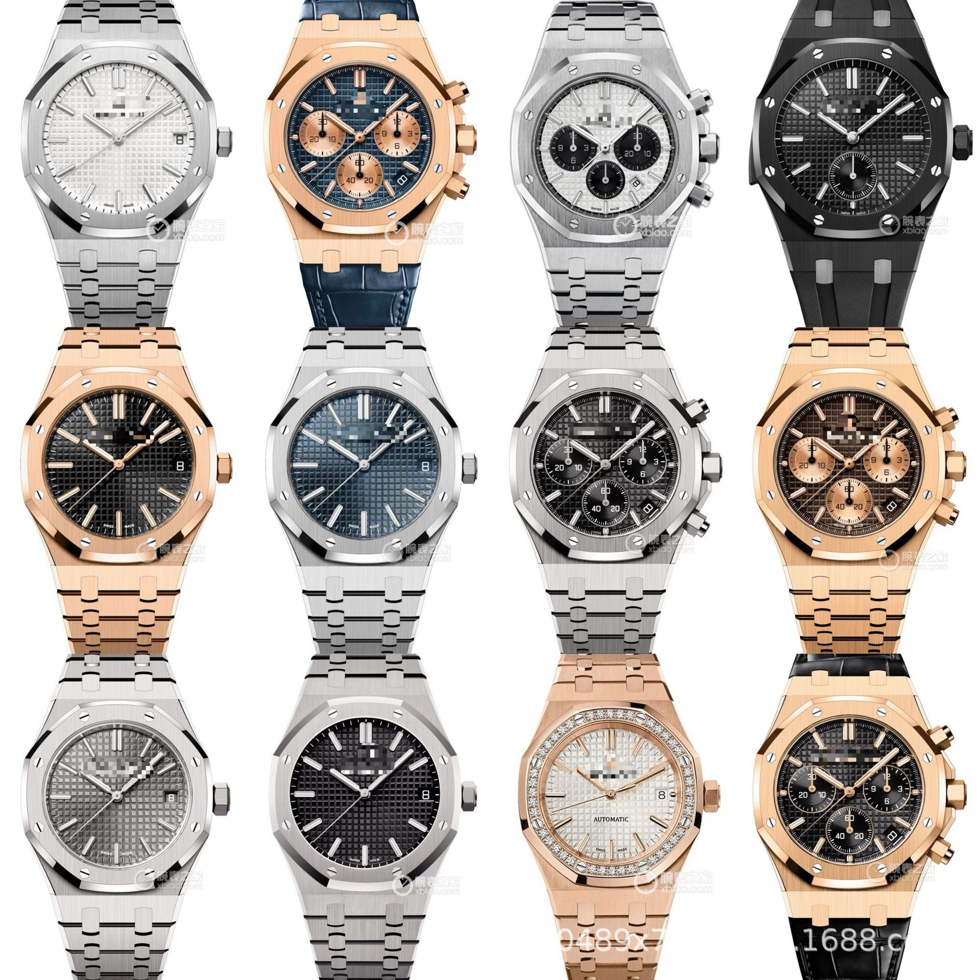 Automatic mechanical wristwatch, men's/women's, stainless steel