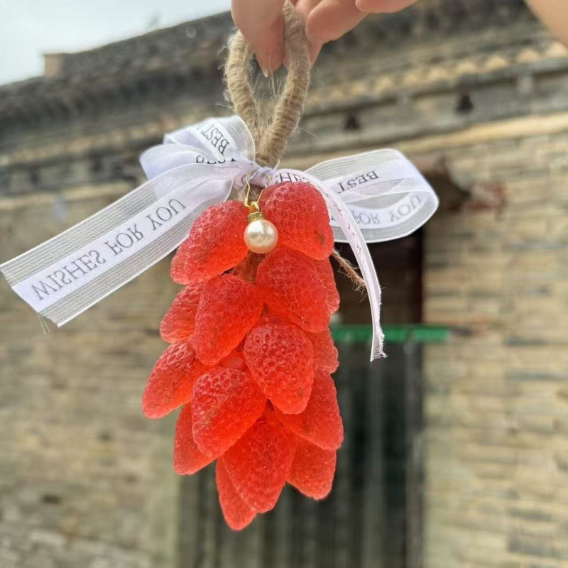 水晶莓手工香皂整串外观香薰神器旅行随身带清洁旅游留香原创肥皂|undefined