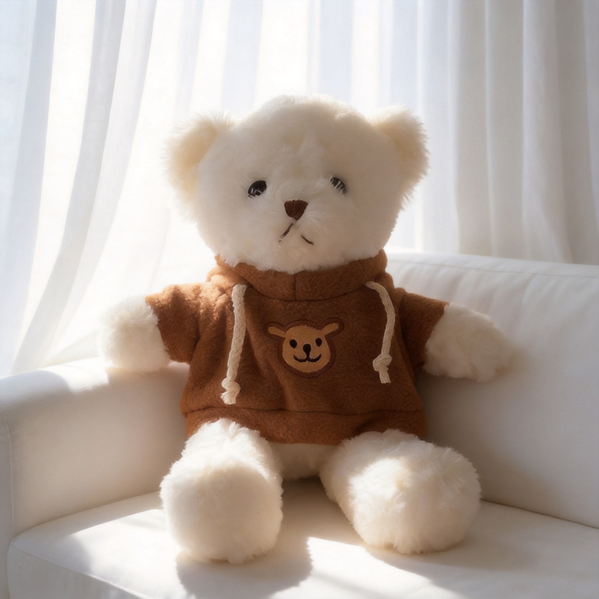 Muñecas de peluche al por mayor emoción acompañante vestido juguetes de peluche regalo de cumpleaños abrazar osos muñecas