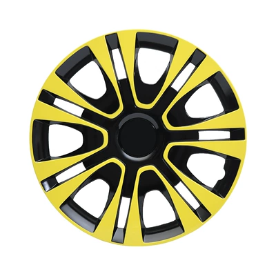 Hub cover 15inch / 16inch / 17inch Multi-Color - 12inch-ky-model-black-and-yellow-1-set
