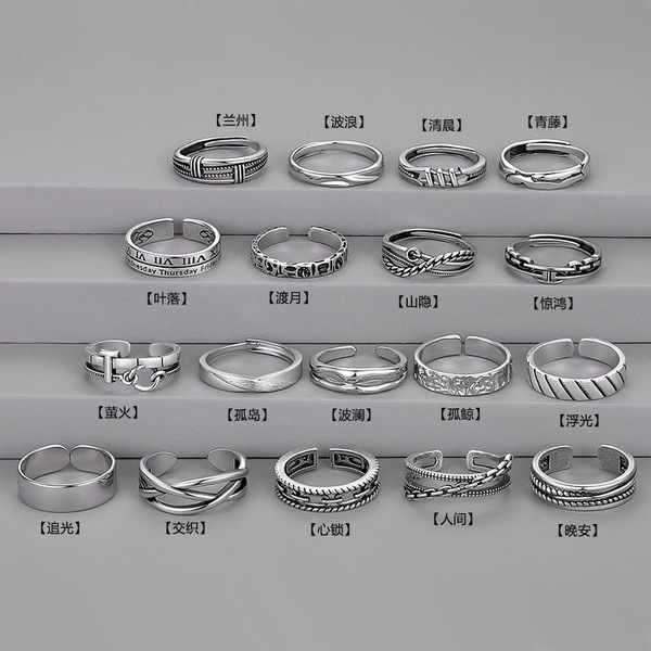 Exclusive retro one size fashionable universal ring