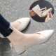 Soft-Soled Spring and Summer Flats for Women, 2025 New Summer Women's Shoes, Versatile Shallow-Mouthed Pointed-Toe Small Leather Shoes