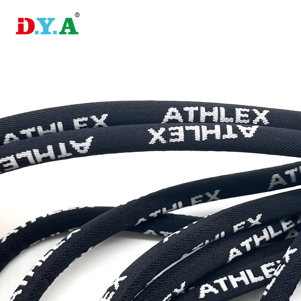 工厂直销直径10mm圆绳带提花绳鞋带运动裤带收纳背包绳