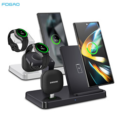 FDGAO/三合一無線充電器はアップルサムスンiphone携帯電話イヤホン腕時計に適している