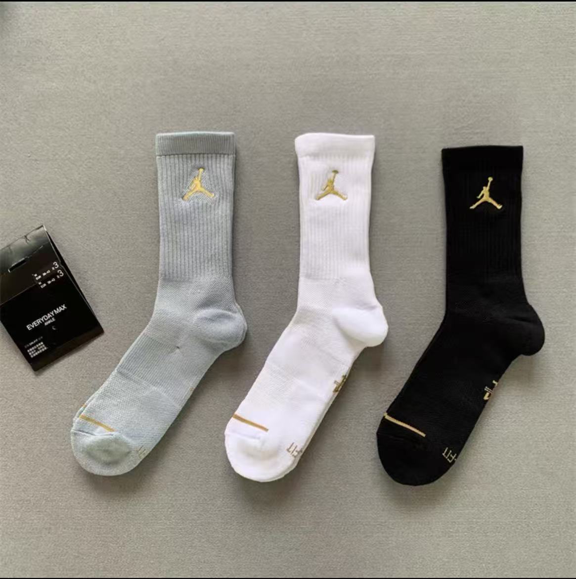 Jordan Crew Socks Cushioned Multi-Color