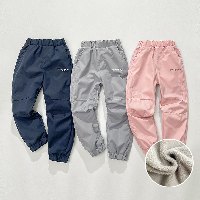 Children's Charge Pants Windproof Waterproof fleece-lined Women's Baby Middle and Big Children's Spring and Autumn Pants fleece-lined Autumn and Winter Warm Ski Pants Trendy Children's Charge Pants Windproof Waterproof fleece-lined Women's Baby Middle and Big Children's Spring and Autumn Pants fleece-lined Autumn and Winter Warm Ski Pants Trendy