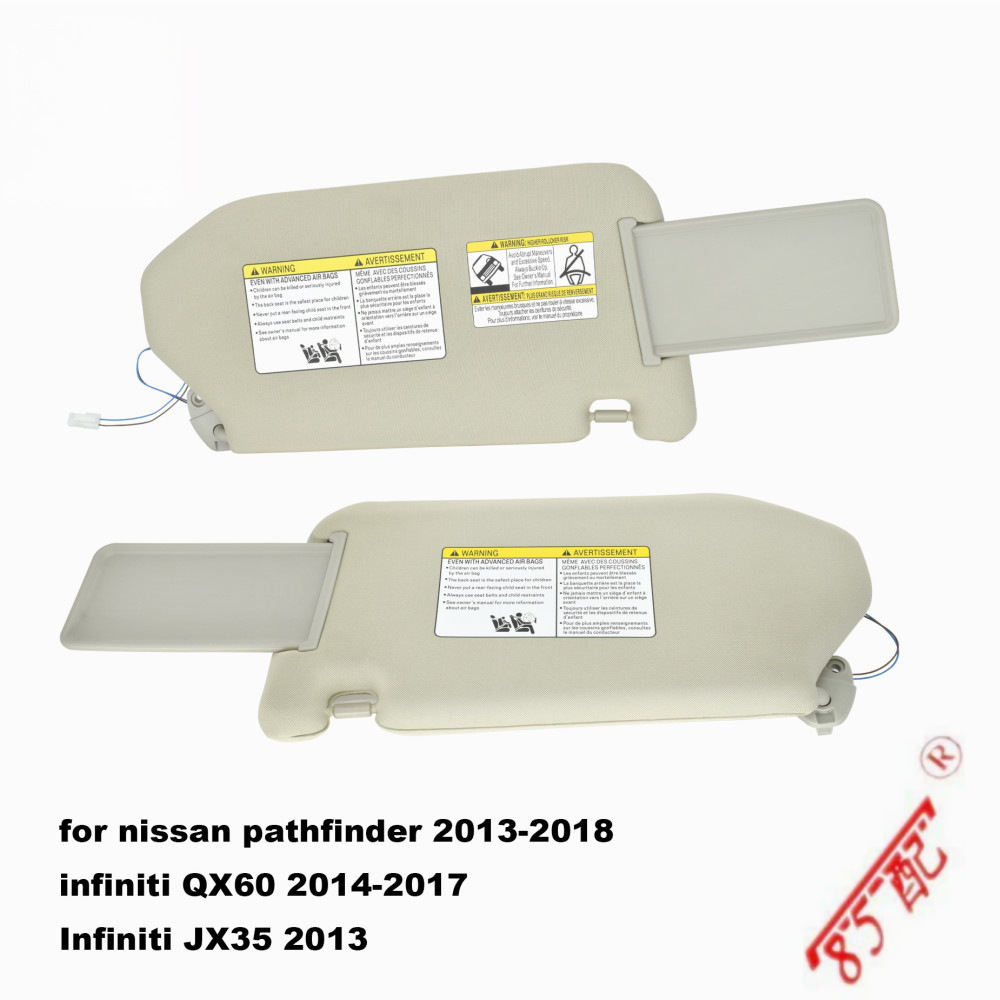 Sun Visor 9401-9Pb0A Is Suitable for Nissan Infiniti Qx60 Jx35 2014-2017