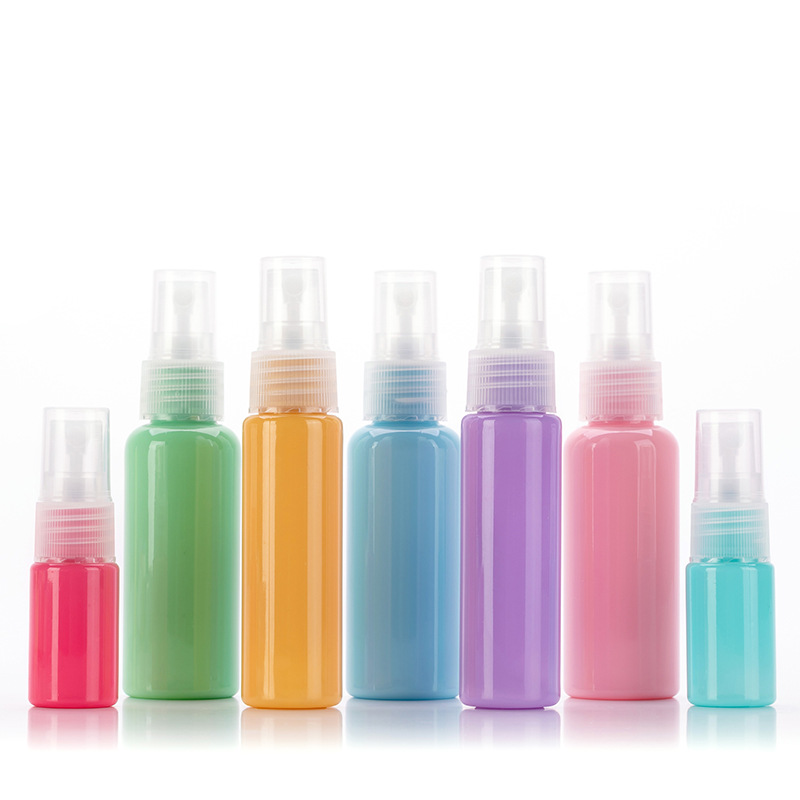 Botella de Spray de 10ml, 30ml, 50ml, Botella de Spray con Pulverizador Fino, Envase Cosmético, Botella de Viaje Recargable